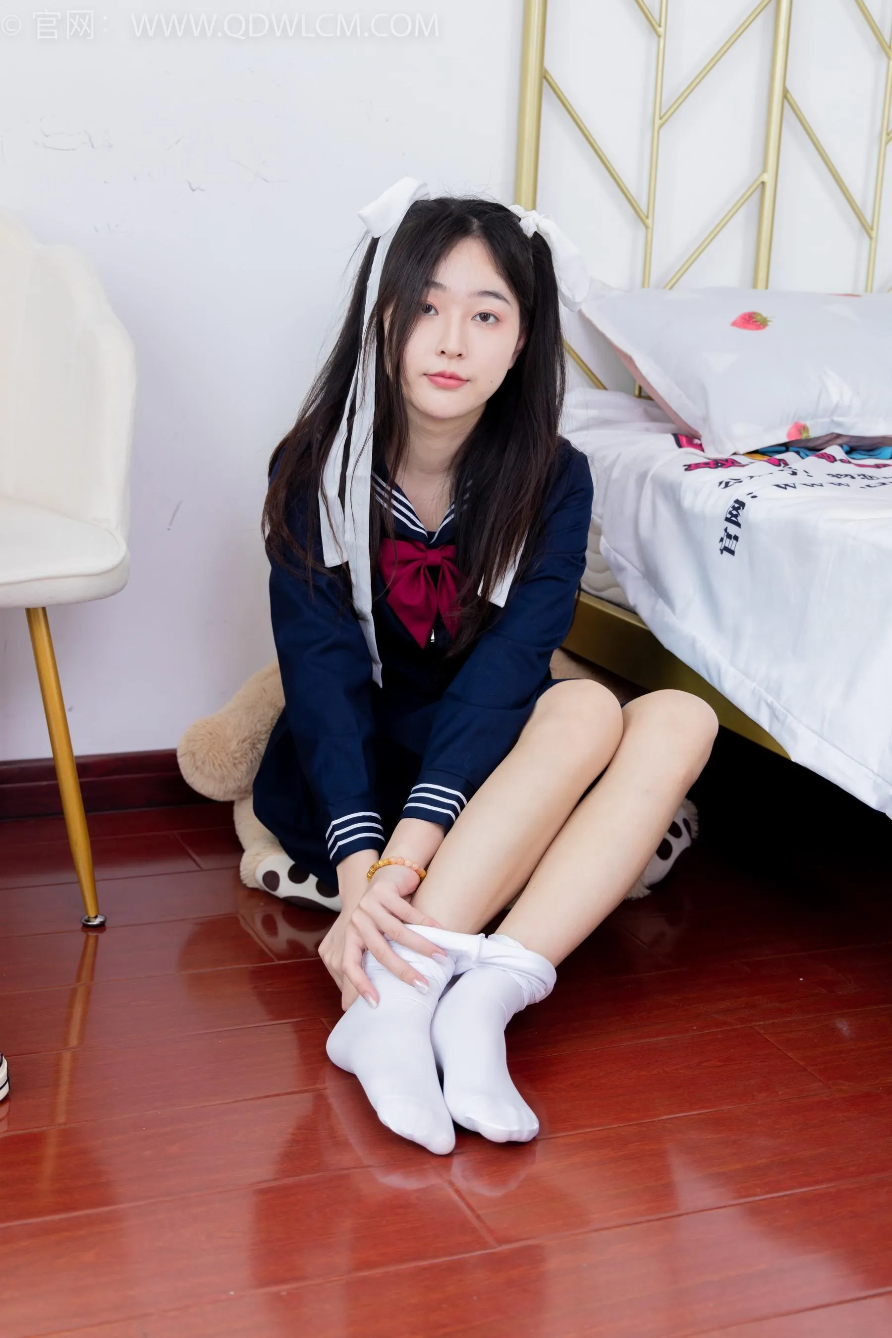 物恋传媒 NO.1544 美兔-学院少女 [151P]插图3